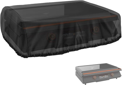 Grill Cover for Blackstone E-Series 22 Inch Electric Griddle 8001, Waterproof Table Top BBQ Grill Cover for 22-Inch Blackstone, Heavy Duty Tabletop Griddle Accessories - 25" L×21" W×7" H