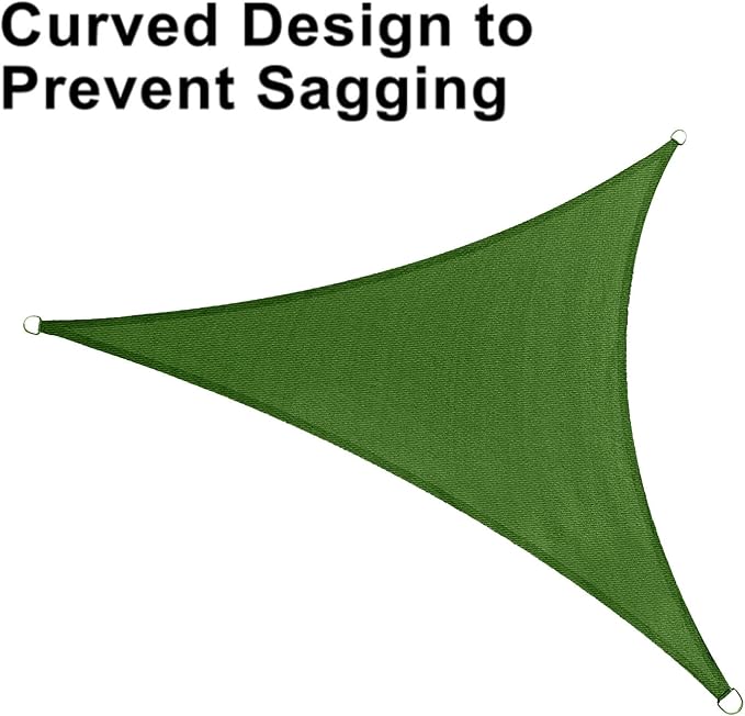 LOVE STORY Custom Size 8' x 9' x 12' Sun Shade Sail - Image 6
