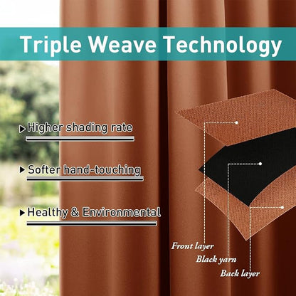 NICETOWN 2 PCs Waterproof Outdoor Curtains - Image 6