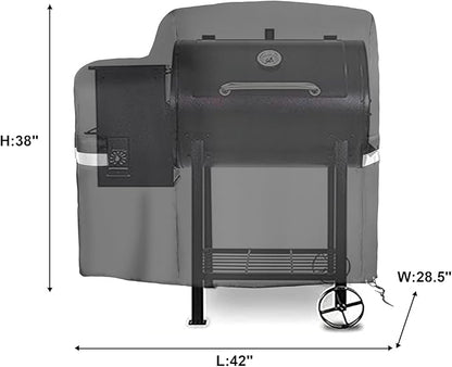 73700 Grill Cover for Pit Boss 700FB, Classic 700,Lexington 540,Lexington 500 Series Wood Pellet Grills, 42 Inch Waterproof BBQ Cover for Pitboss 400FB 700FB Pro 600 and Z Grill 550B