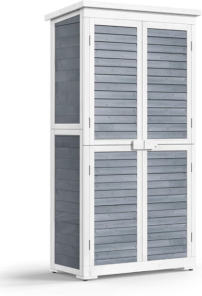 Bealife 63.2" Outdoor Storage Cabinet - Image 8
