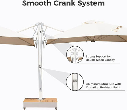 Grand patio 10x10 FT Large Patio Umbrella - Image 3