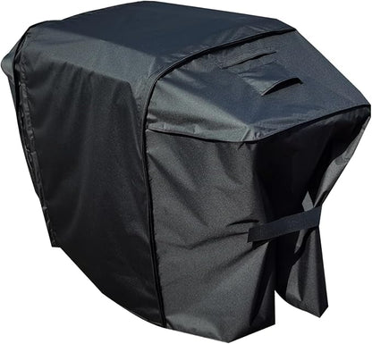 Extension Griddle Cover for All of 22" with Stand Models &28" Griddle with Single Shelf Models,Waterproof 300D*300D Dyed Polyeater with TPU Coating; Flat Top Gas Grill Cover, Black