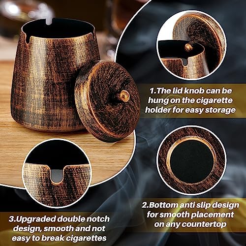 Ashtray for Cigarettes Outdoor, Outdoor Ashtray - Image 3