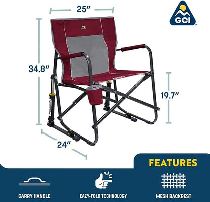 GCI Outdoor Freestyle Rocker Camping Chair - Image 2