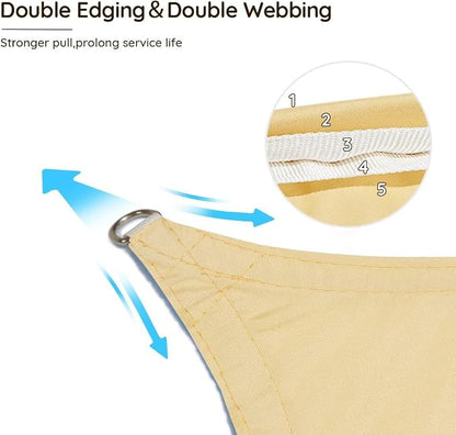 Quictent Waterproof Sun Shade Sail - Image 6