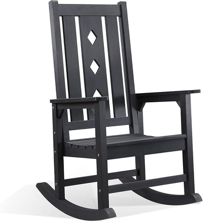 Oversized Outdoor Rocking Chair, Porch Rocker by RICNOD