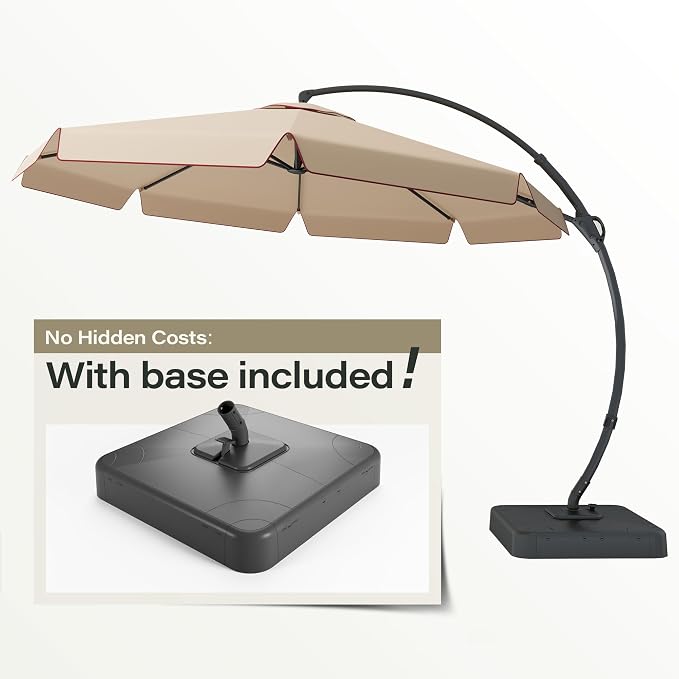 11ft Patio Cantilever Umbrella - Image 3