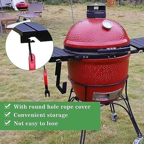 Vankey Grill Grate Lifter Gripper, Cast Iron Cooking Grid Lifter Accessories - Image 6