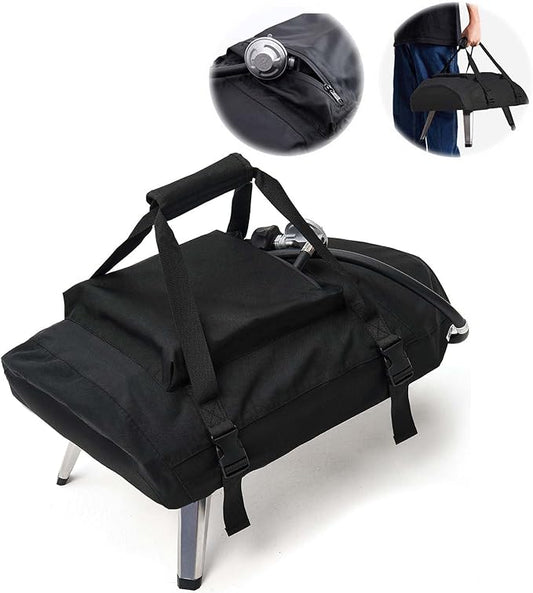 NOELIFE Waterproof Cover for Ooni Koda 12 Pizza Oven, Accessories for Ooni 12, Pizza Maker Carry Cover with Top Pocket for Attachments, with Straps in the Bottom for Fixation (Oven Not Included)