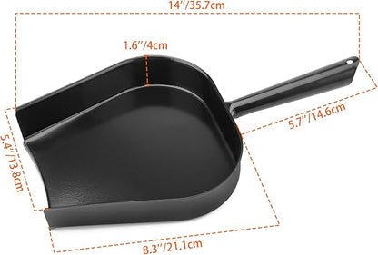 onlyfire Barbecue Ash Removal Pan Fits for Kamado/Ceramic Grill Likes Big Green Egg, Kamado Joe,Pit Boss,Louisiana,Grill Dome,Vision Grills,Char-Griller etc
