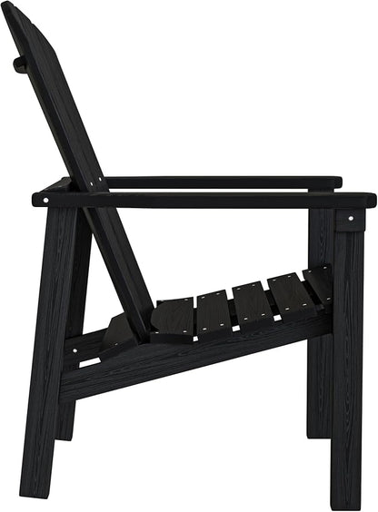 Compact Stackable Adirondack Chairs Set of 4, All-Weather - Image 8