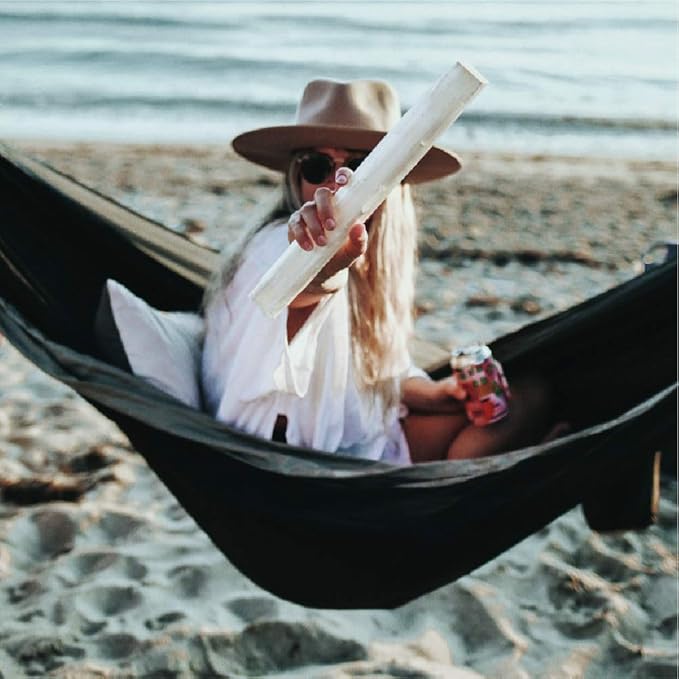 Wise Owl Outfitters Camping Hammock – 500lbs Portable Hammock with Tree Straps - Travel, Backpacking, Hiking, Outdoors Camping Gear - Single or Double