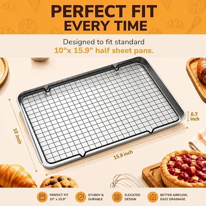 Cooling Racks for Cooking and Baking - Image 2