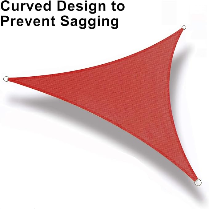 LOVE STORY Custom Size 5' x 7' x 8.6' Sun Shade Sail - Image 6
