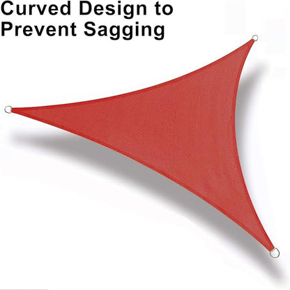 LOVE STORY Custom Size 8' x 8' x 11.3' Sun Shade Sail - Image 6