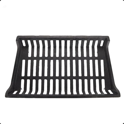 Fireplace Grate 27 inch Heavy Duty, Cast Iron Fire Grate - 27" W x 15" D x 7" H