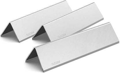 QuliMetal SUS304 7635 Flavorizer Bars for Weber Spirit E210, E220, S210, S215, Spirit 200 & GS4 Spirit II E210, Spirit II E220 Gas Grills with Front Control, 15.3" Flavorizer Bars for Weber 67045