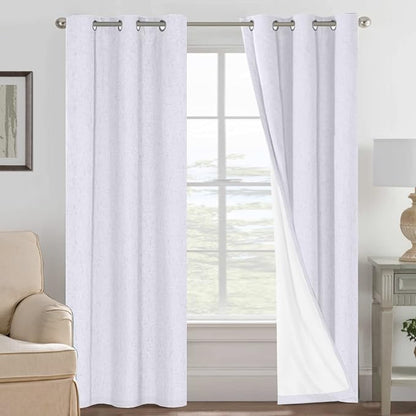 H.VERSAILTEX Primitive Polyester and Acrylic Curtains 100% Blackout Curtain by HVERSAILTEX
