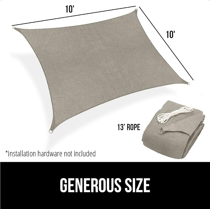 GORILLA GRIP Heavy Duty Sun Shade, UV Protection Fade Tear and Rust Resistant - Image 9
