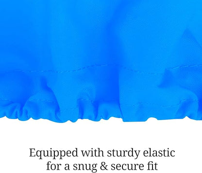 Covers & All Round Table Top Cover, 18 Oz Heavy Duty Waterproof UV & Weather Resistant Patio Table Cover, Outdoor Table Cover for Patio Outdoor Furniture & Coffee Table (36" Dia x 4 H Inches, Blue)