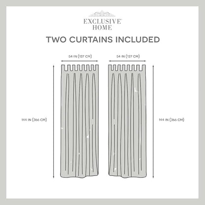 Exclusive Home Cabana Solid Indoor/Outdoor Light Filtering Hook-and-Loop Tab - Image 13