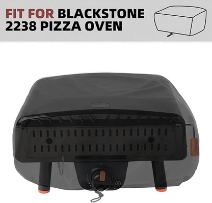 Outdoor Pizza Oven Cover, Waterproof Heavy Duty Dustproof Storage Cover, Tabletop Pizza Oven Accessories With Drawstrings & Waterproof Oxford Cloth For Camping Patio Picnic Garden Outdoor