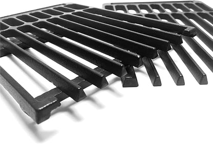 Cast Iron Cooking Grill Grates Replacement Adjustable Universal Extends from 14" to 20" Long, 8" Wide Each Adjust Expandable Cooking Grill Grids (3pack)
