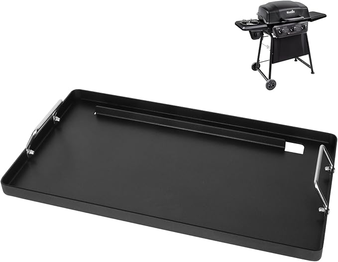 Full-Size Griddle Inserts for Charbroil Classic 360 3 Burner Gas Grill 463742418 463773817 463773917, Flat Top Grill Griddle for Charbroil American Gourmet Classic Series 465735621 463773717
