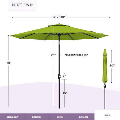 Midtown Umbrellas – The Swilt 8 Ft Patio Umbrellas - Image 6