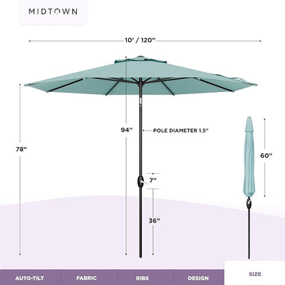 Midtown Umbrellas – The Swilt 8 Ft Patio Umbrellas - Image 6