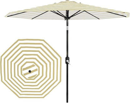 GarveeLife 9FT Patio Umbrella Outdoor, Market Umbrella, Table Umbrella by GarveeLife