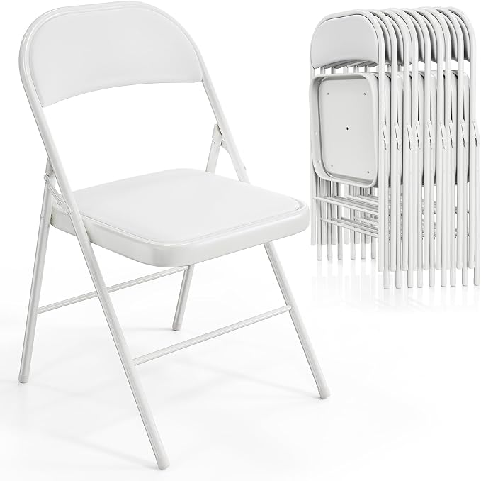 VINGLI 10 Pack Folding Chairs by VINGLI
