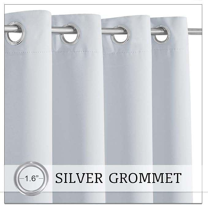 RYB HOME Extra Wide Outdoor Curtains - Image 9