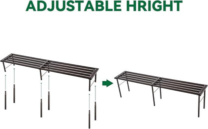 Metal Plant Stand, Rust-proof Aluminum Flower Pot Stand, Heavy Duty Planter - Image 5