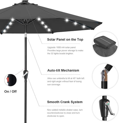 ABCCANOPY Durable Solar Led Patio Umbrellas - Image 6