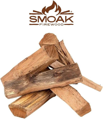 Smoak Firewood’s 16inch Length Premium USDA Certified Kiln Dried Cooking Wood & Firewood Logs – Used for Grills, Smokers, Pizza ovens, stoves, firepits or fireplaces (Maple – 60-70lbs 16inch Wood)