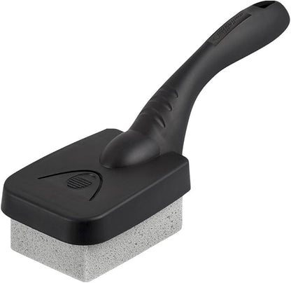 Better Grillin Scrubbin Stone Grill Cleaner Handle-Protect Hands & Nails When Scouring Grill/Griddle with Scrubbin Stone