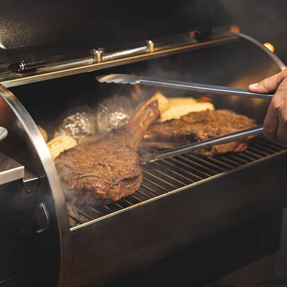 recteq Pellet Grill - Road Warrior 340 + Grilling Basics Bundle, Portable Electric Pellet Smoker Grill, BBQ, Wood Pellets, Sear, Smoke, and More