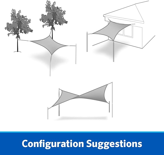 Coolaroo Ready-to-Hang Shade Sail - Image 5