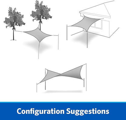 Coolaroo Ready-to-Hang Shade Sail - Image 5
