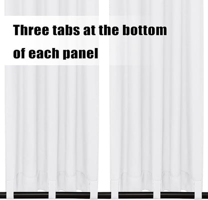 Easy-Going Outdoor Curtains for Patio 2 Panels, 54x96 inch, Weatherproof - Image 4