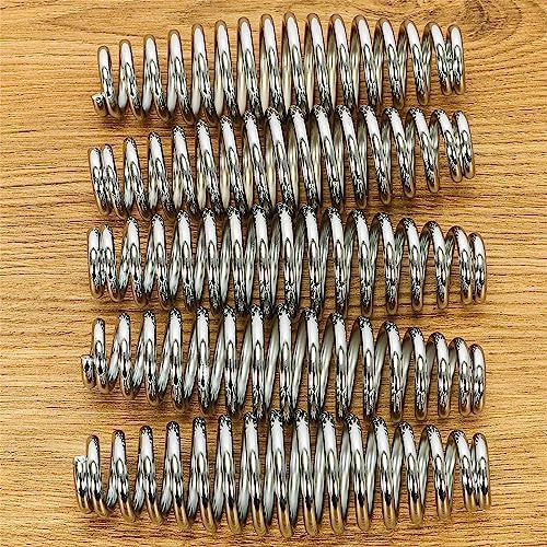 HECASA 5 Pcs 5" Spring Steel Spring Handle BBQ Smoker Grill Pit Wood - Image 7