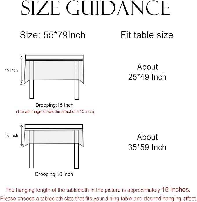 Designer Linen Rectangle Tablecloth,Vintage William Morris Wrinkle Resistant Floral Table Cloth,Decor Table Cover for Kitchen,Dining,Thanksgiving,Christmas,Party,55"*79"-Dorodango B