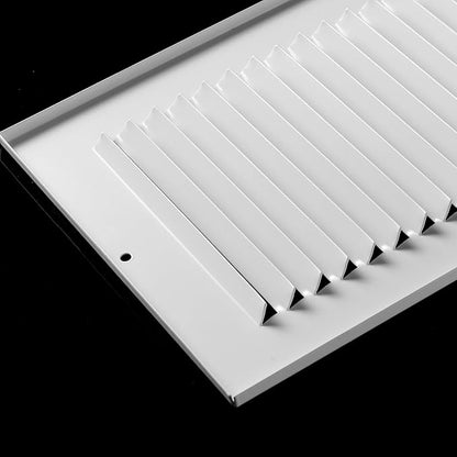 20x16 Air Return Grille(Duct Opening Size),Air Return Vent Cover,Flat Vent Cover,Rejillas De Aire Acondicionado Para Casa,Return Air Grilles,Outer Dimensions:21.75"Wx17.75"H(20"W x 16"H, Duct Opening)