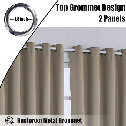 BONZER Waterproof Indoor/Outdoor Curtains - Image 3
