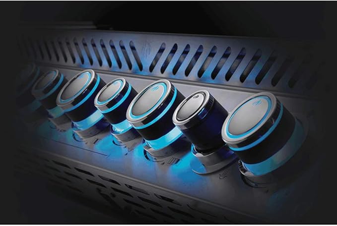 Napoleon BIPRO825RBINSS-3 Built-in Prestige PRO 825 RBI Natural Gas Grill Head, sq.in. + Infrared Infrared Bottom andRear Burner, Stainless Steel