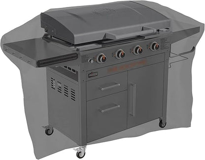 600D Polyester Cover compatible with Blackstone Culinary 30" Griddle 1901 1934 2092 2163 compatible with Blackstone 28" ProSeries Griddle 1785 1855 1858 1886 1962 2007 2080 2152 2342 with Straps