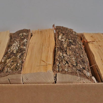 Smoak Firewood 12inch Length Premium Cooking Wood & Firewood Logs - Used for Grills, Smokers, Pizza ovens, stoves, firepits or fireplaces - USDA Certified Kiln Dried Maple- 12in Pieces (36-41lbs)