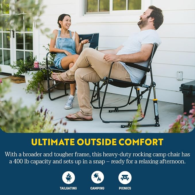 GCI Outdoor Freestyle Rocker XL Camping Chair - Image 3